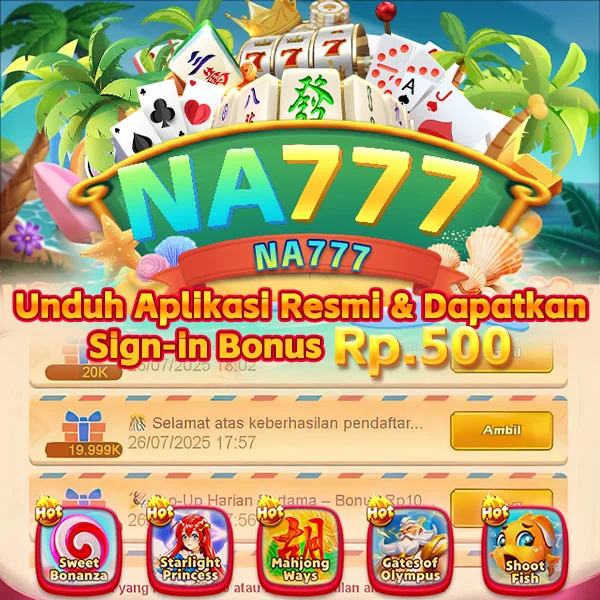 NA777 Bonus Member Baru 100%